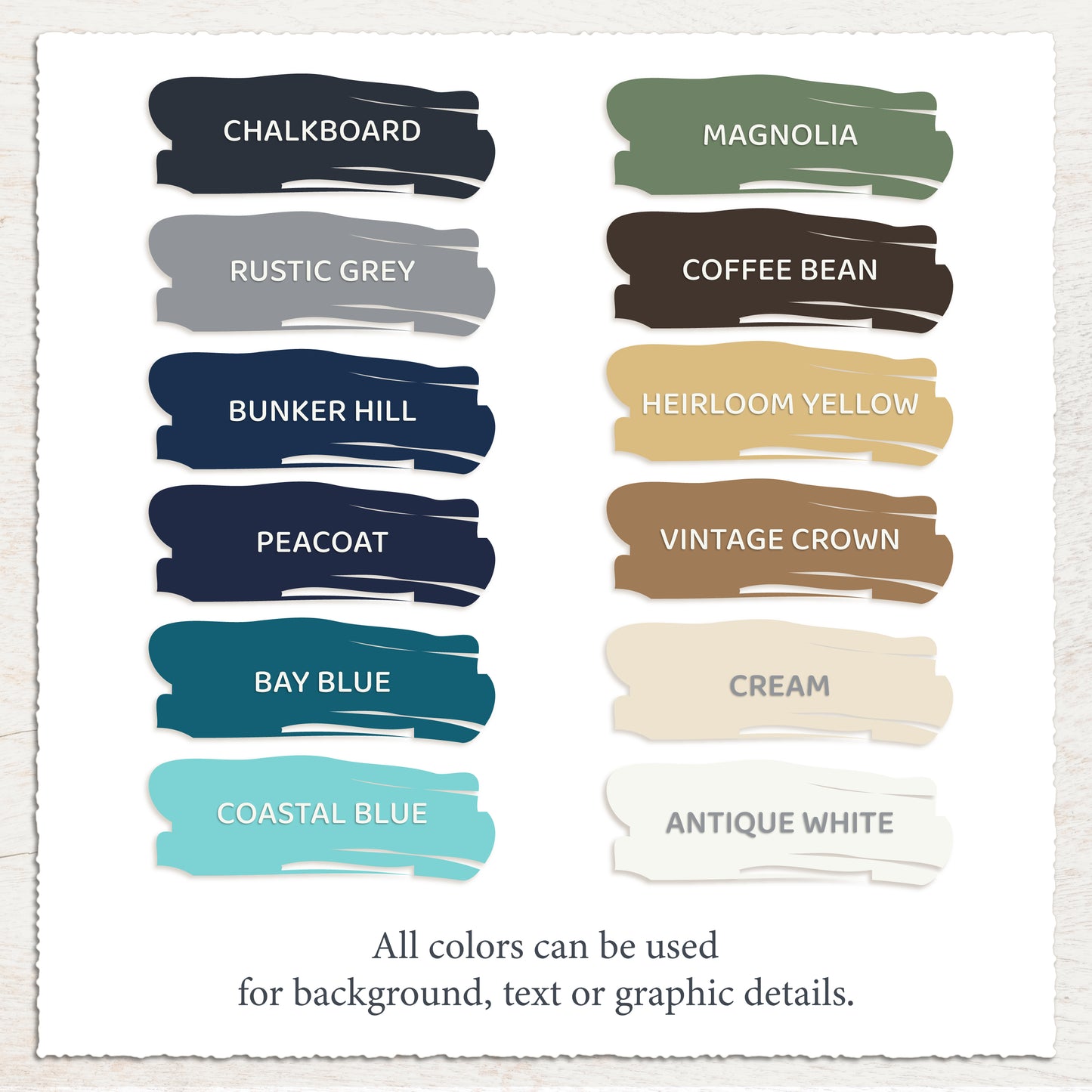 Rustic Farmhouse Sign Chalk Paint Colors