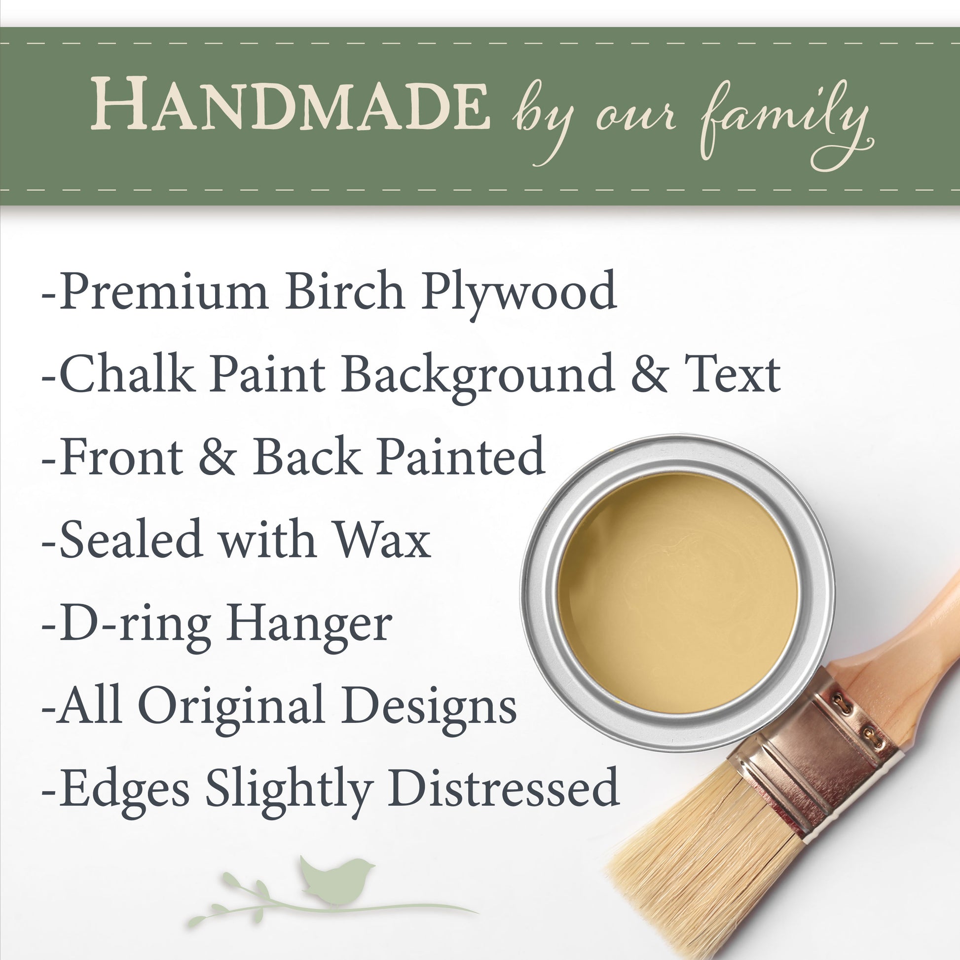 Handmade Christian Coffee Sign